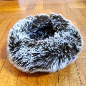 Faux Fur Knit Headband. New. One Size.